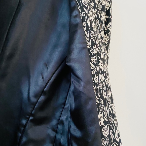 MARIO SERRANI Spring Black & White Coat Blazer - Picture 5 of 13